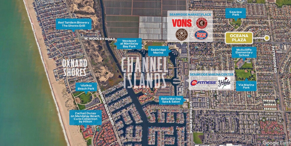 1041-1055 Patterson Rd, Oxnard, CA for lease - Aerial - Image 1 of 9