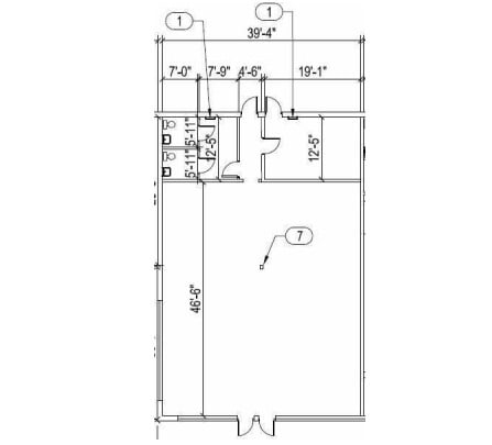 7402-7456 N 30th St, Omaha, NE for lease Floor Plan- Image 1 of 1