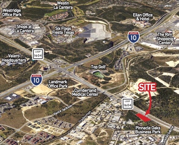 Loop 1604 at Pinnacle Oaks, San Antonio, TX for sale Aerial- Image 1 of 1