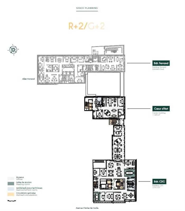 96-104 avenue Charles de Gaulle, Neuilly-sur-Seine for lease Floor Plan- Image 1 of 1
