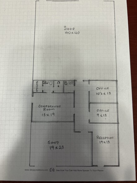 212 S Dock Rd, Odessa, TX for lease - Floor Plan - Image 3 of 5