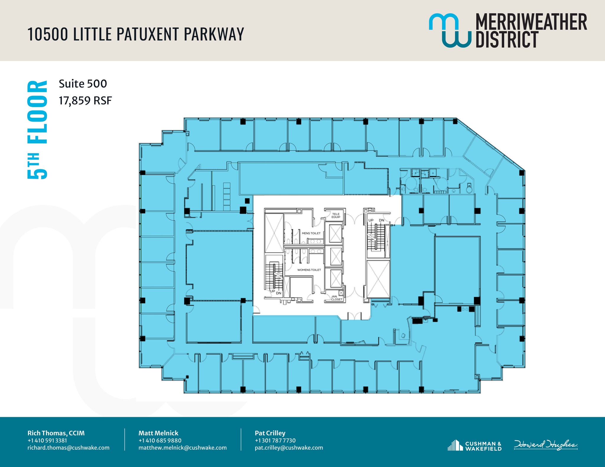 10480 Little Patuxent Pky, Columbia, MD for lease Floor Plan- Image 1 of 1