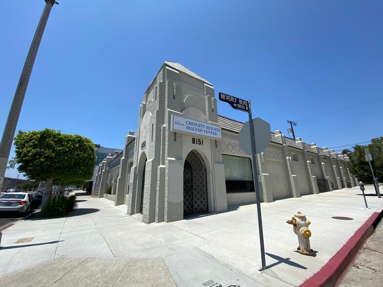 8151-8155 Beverly Blvd, Los Angeles, CA for lease - Building Photo - Image 3 of 9