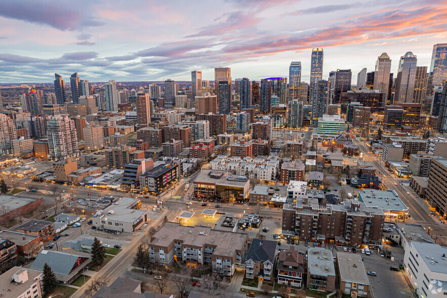 534 17th Ave SW, Calgary, AB for lease - Aerial - Image 3 of 21