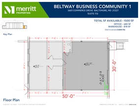 3700 Commerce Dr, Baltimore, MD for lease Floor Plan- Image 1 of 1