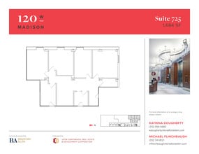 120 W Madison St, Chicago, IL for lease Floor Plan- Image 1 of 1
