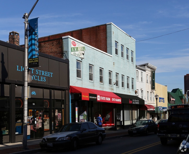 1118-1122 Light St, Baltimore, MD for lease - Building Photo - Image 1 of 2