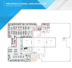 1985 Marcus Ave, New Hyde Park, NY for lease Floor Plan- Image 1 of 1