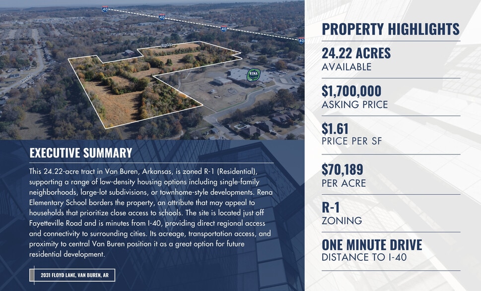 2031 Floyd Ln, Van Buren, AR for sale - Building Photo - Image 2 of 5