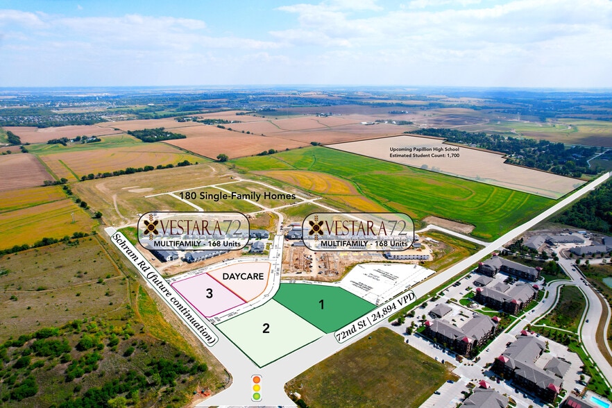 72nd St, Papillion, NE for sale - Building Photo - Image 3 of 3