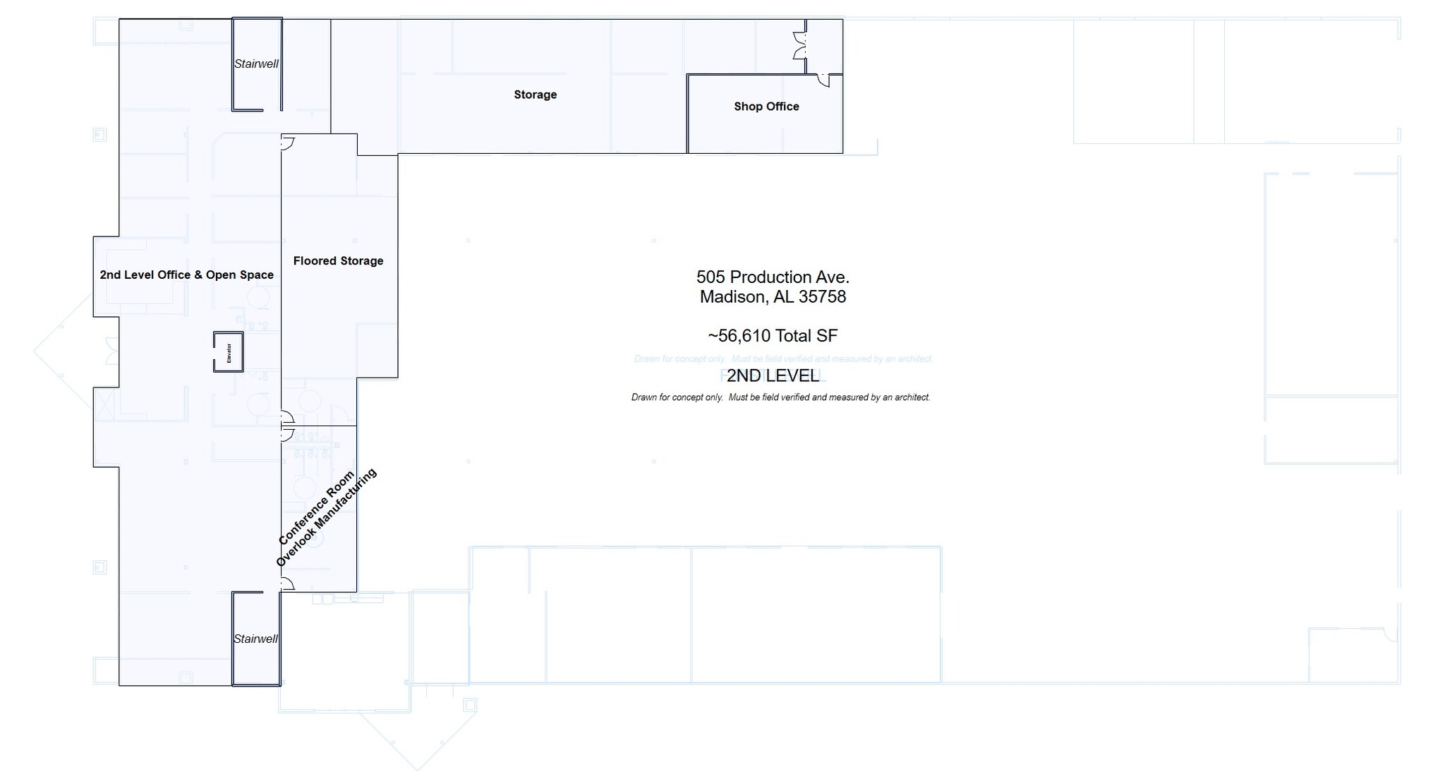 505 Production Ave, Madison, AL for sale Floor Plan- Image 1 of 2