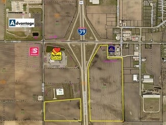 More details for 1 & 2 Richard Moyle Rd & I-39 – Land for Sale, Oglesby, IL