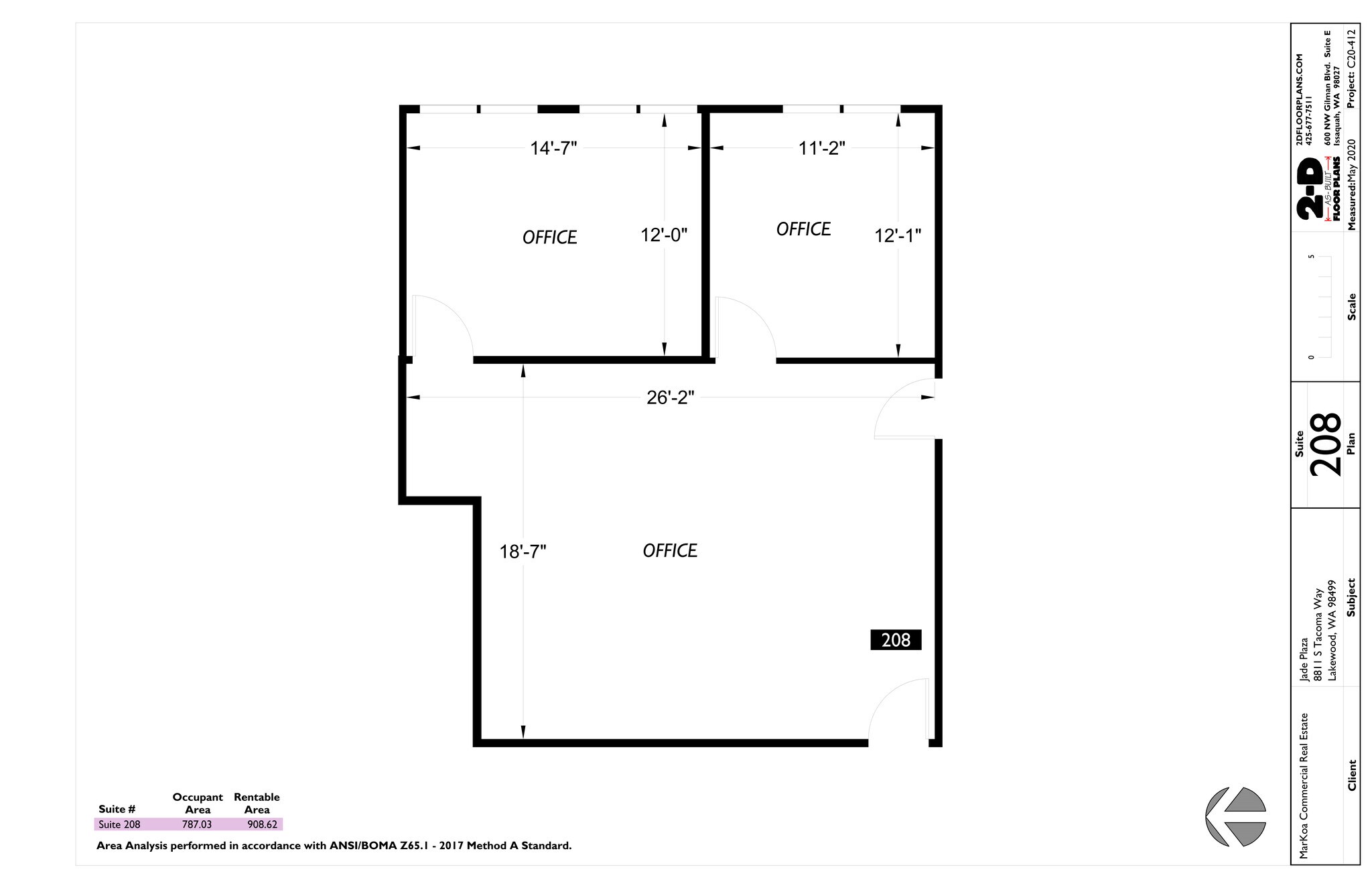 8811 S Way, WA 98499 Jade Plaza