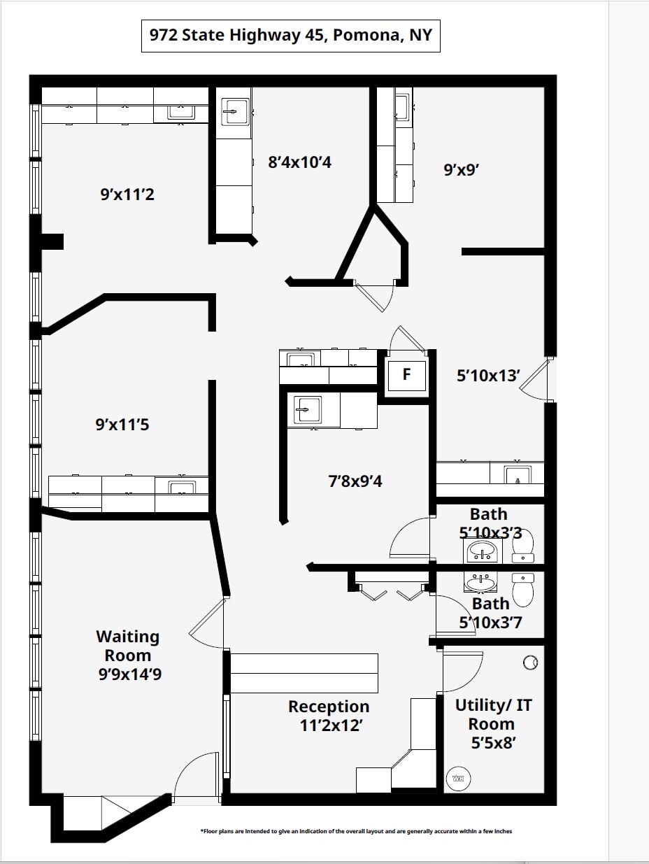 972 Rt 45, Pomona, NY for lease Floor Plan- Image 1 of 1