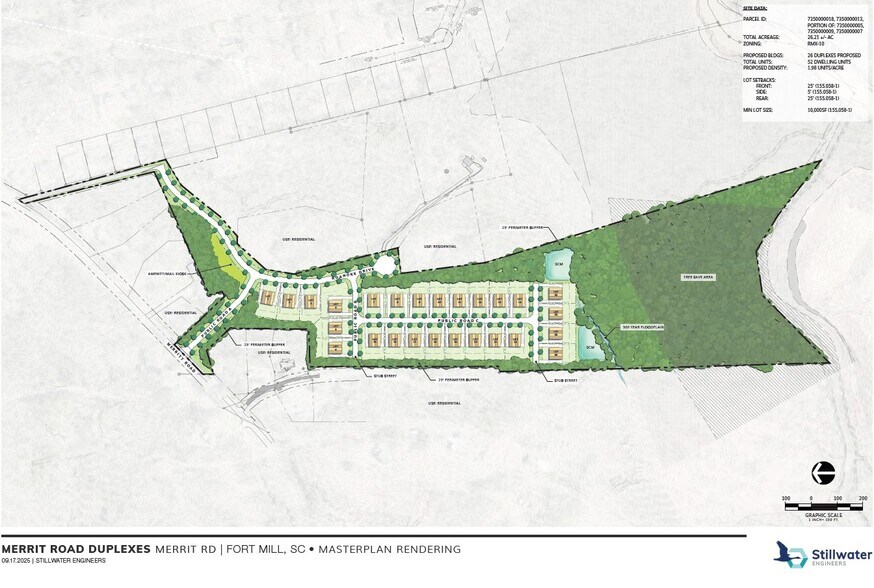 583 Roanoke Dr, Fort Mill, SC for sale - Site Plan - Image 1 of 5