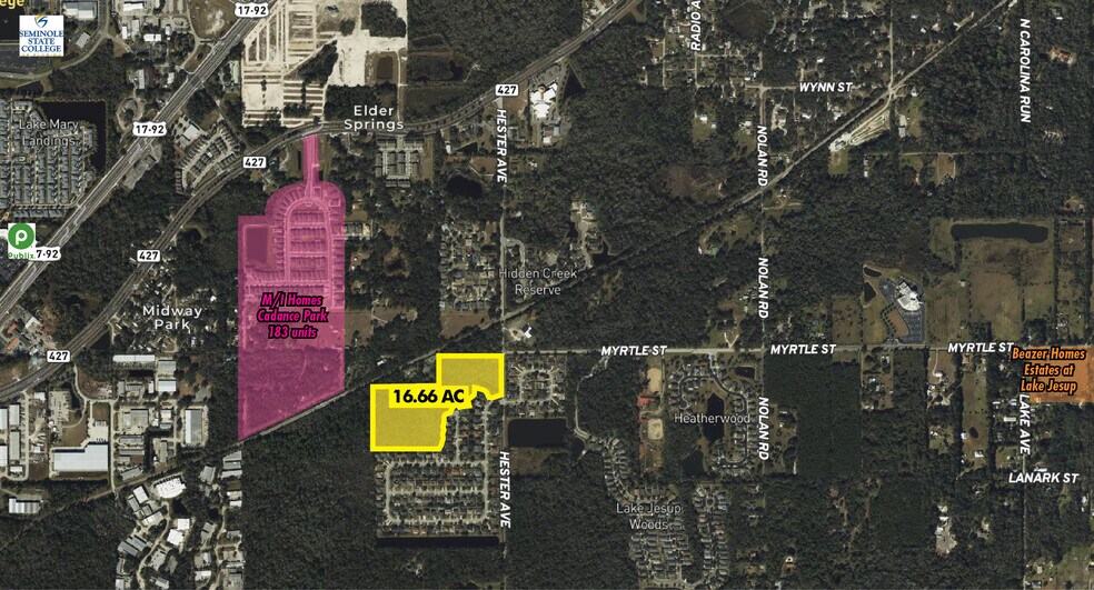 1755 Myrtle St, Sanford, FL for sale - Primary Photo - Image 1 of 5