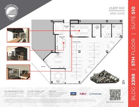 2398 E Camelback Rd, Phoenix, AZ for lease Floor Plan- Image 1 of 9