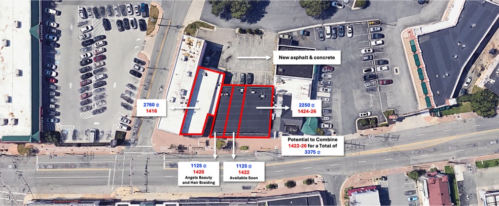 1420-1426 Reisterstown Rd, Pikesville, MD for lease - Building Photo - Image 2 of 5