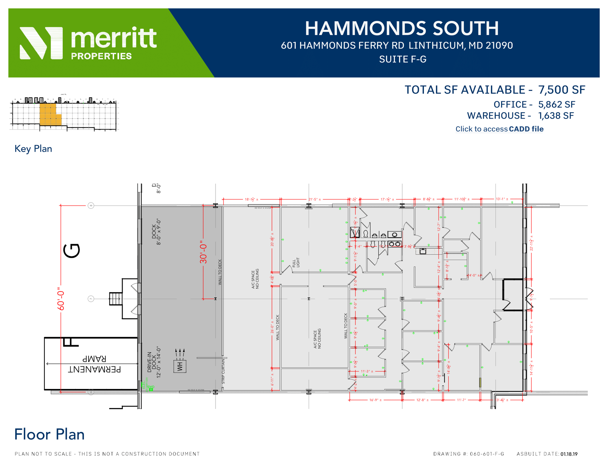 611 Hammonds Ferry Rd, Linthicum, MD for lease Floor Plan- Image 1 of 1