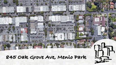 845 Oak Grove Ave, Menlo Park, CA for lease - Commercial Listing Video 