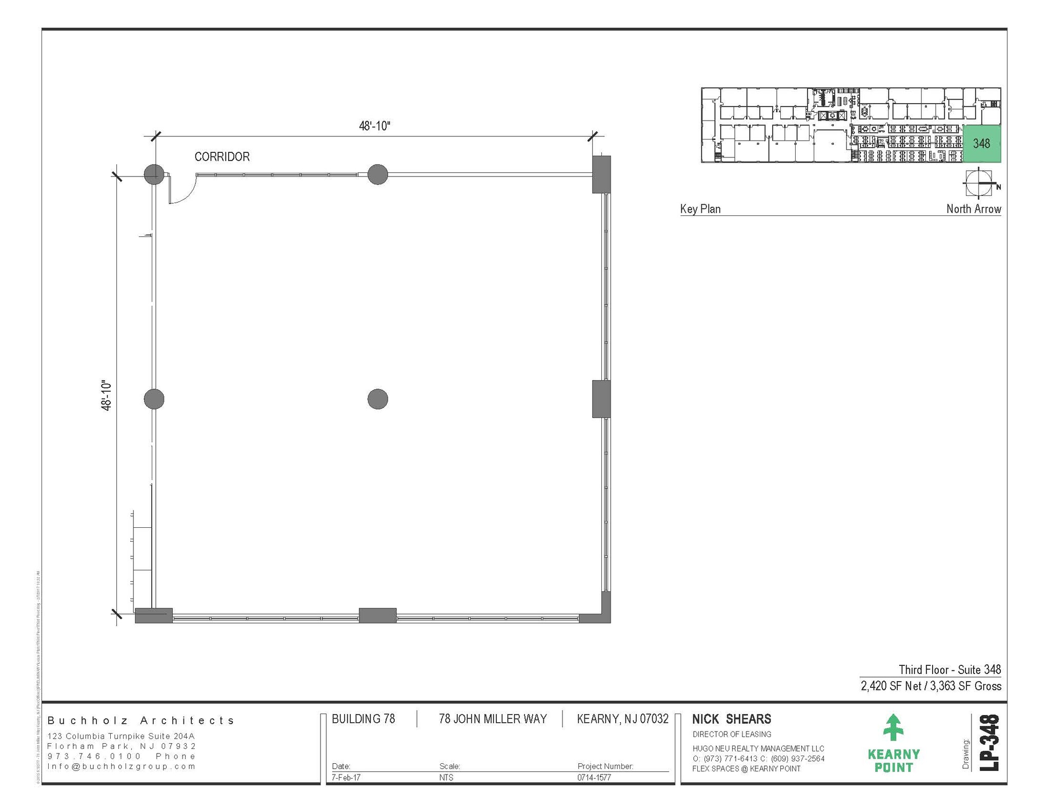 78 John Miller Way, Kearny, NJ for lease Floor Plan- Image 1 of 2