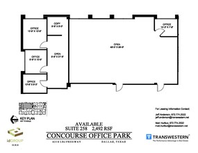 6350 LBJ Fwy, Dallas, TX for lease Floor Plan- Image 2 of 7