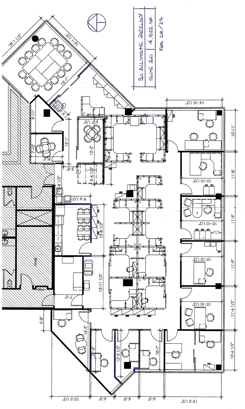 90 Allstate Pky, Markham, ON for lease Floor Plan- Image 1 of 1