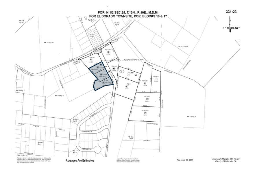 6430 Koki Ln, El Dorado, CA for sale - Plat Map - Image 2 of 22