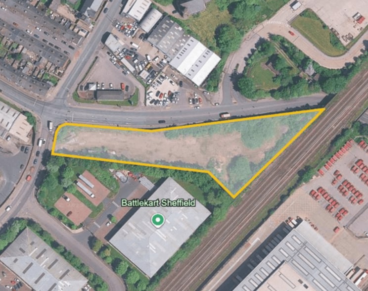 Upwell St, Sheffield for lease - Aerial - Image 1 of 6