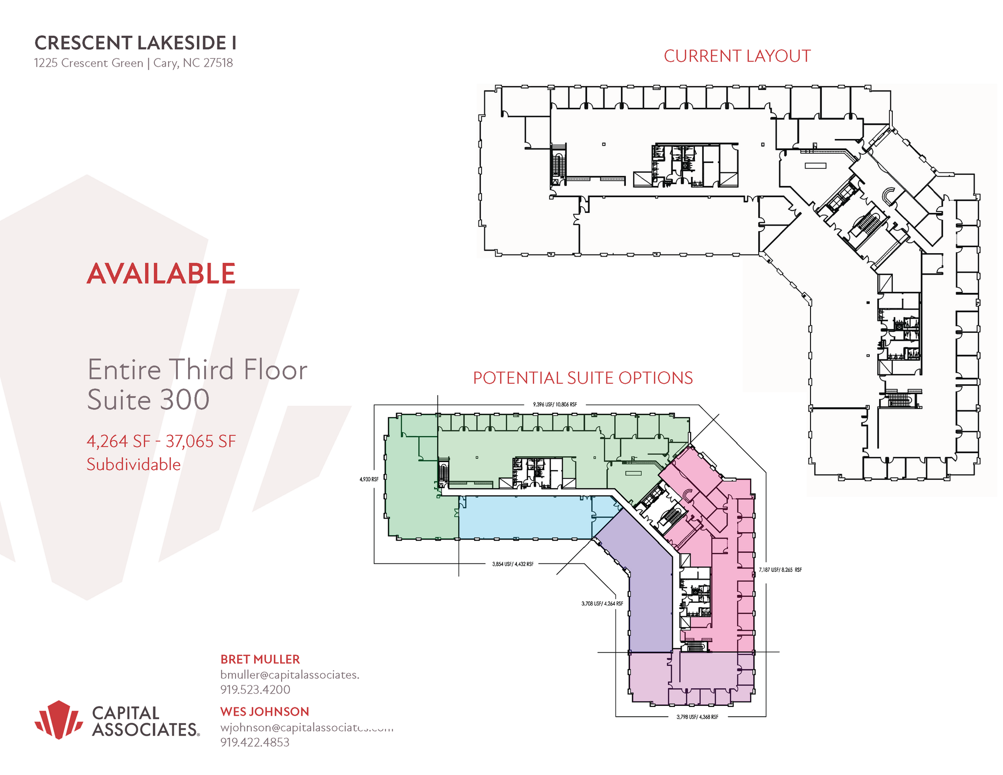 1225 Crescent Green Dr, Cary, NC for lease Floor Plan- Image 1 of 1