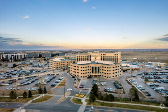 10099 Ridgegate Pky, Lone Tree, CO - aerial  map view