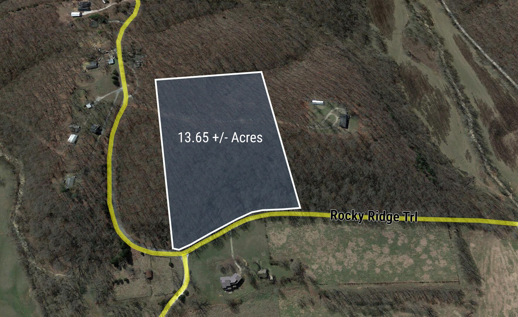 Rocky Ridge Trl, Little Flock, AR for sale Aerial- Image 1 of 1
