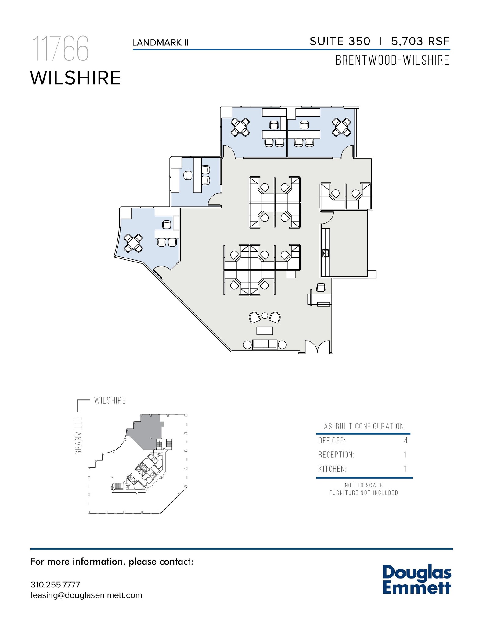 11766 Wilshire Blvd, Los Angeles, CA for lease Floor Plan- Image 1 of 1