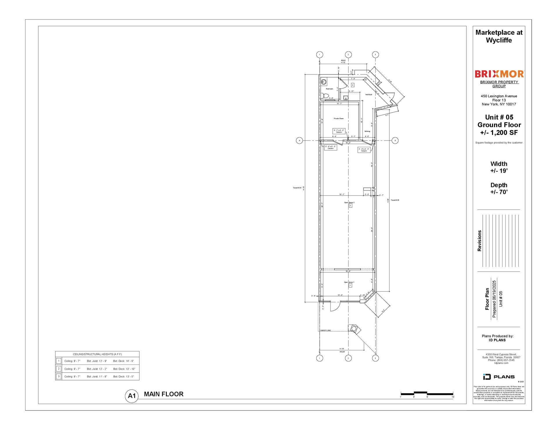 4075-4125 State Road 7, Lake Worth, FL for lease Floor Plan- Image 1 of 1
