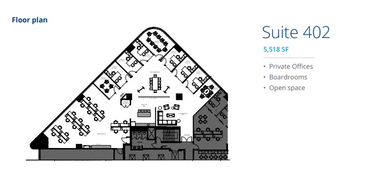 4950 Yonge St, Toronto, ON for lease Floor Plan- Image 1 of 1