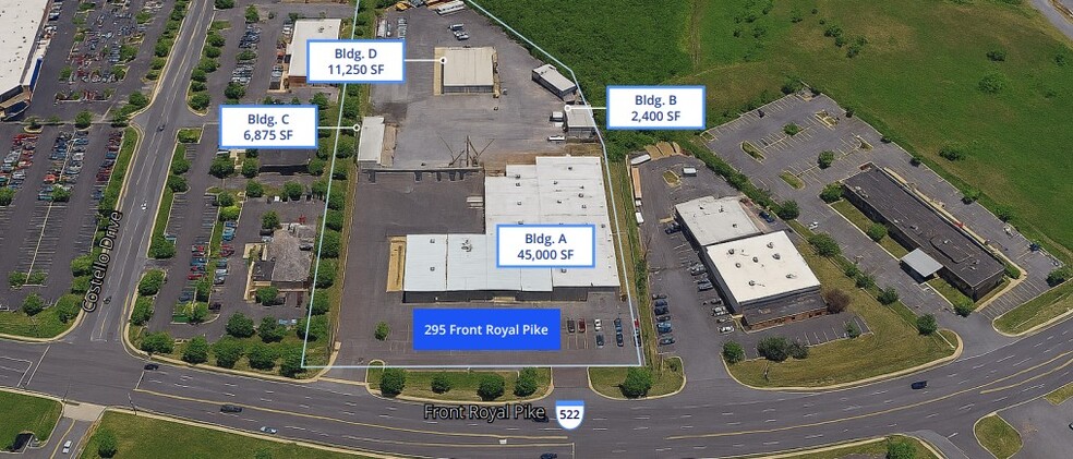 295 Front Royal Pike, Winchester, VA for sale - Building Photo - Image 1 of 1