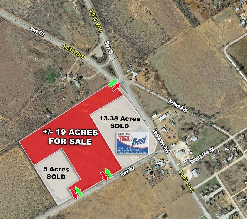 Hwy 16 & Hwy 162, Jourdanton, TX for sale Primary Photo- Image 1 of 1