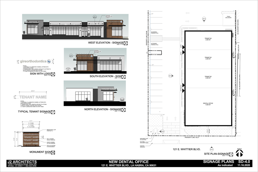 121 E Whittier Blvd, La Habra, CA for lease - Building Photo - Image 3 of 4