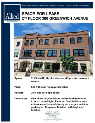 More details for 380 Greenwich Ave, Greenwich, CT - Retail for Lease