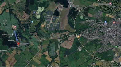 Broad Oak Farm, Whitchurch, SHR - AERIAL  map view