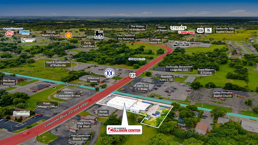 Joe Hudson's Collision Center Portfolio portfolio of 2 properties for sale on LoopNet.com - Building Photo - Image 2 of 8