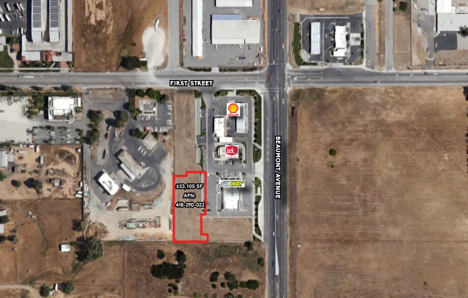 73 Beaumont Ave, Beaumont, CA for sale - Aerial - Image 1 of 1