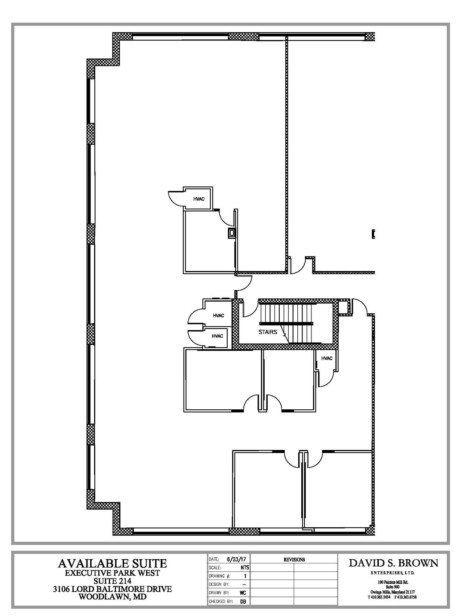 3100 Lord Baltimore Dr, Windsor Mill, MD for lease Floor Plan- Image 1 of 1