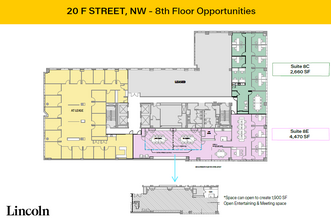 20 F St NW, Washington, DC for lease Floor Plan- Image 1 of 1