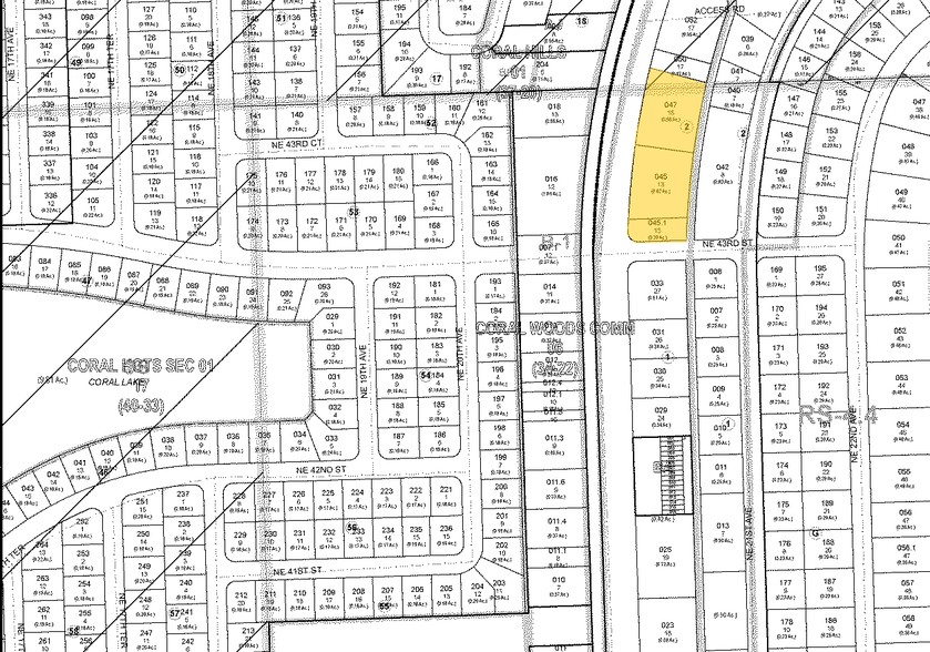 4300-4370 N Federal Hwy, Fort Lauderdale, FL for lease - Plat Map - Image 2 of 23