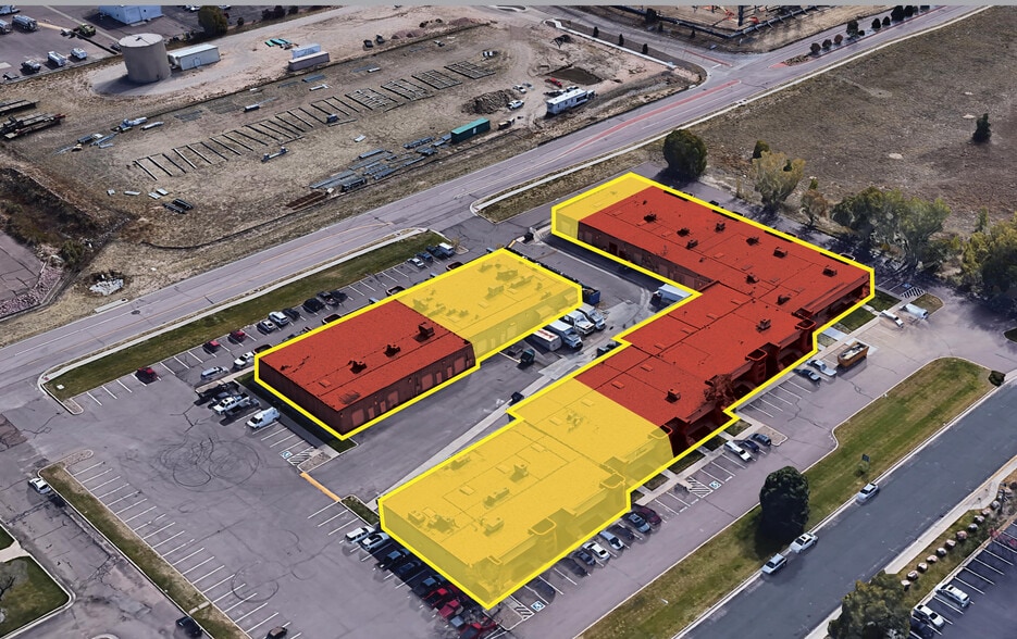 1525-1565 Vapor Trl, Colorado Springs, CO for lease - Aerial - Image 1 of 4