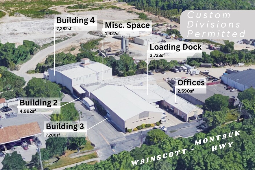 342 Montauk Hwy, Wainscott, NY for lease - Aerial - Image 1 of 7