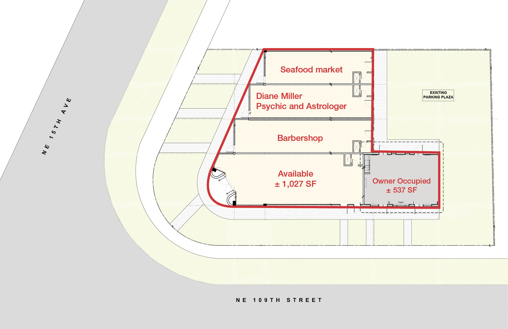 10905 Biscayne Blvd, Miami, FL for lease Floor Plan- Image 1 of 1