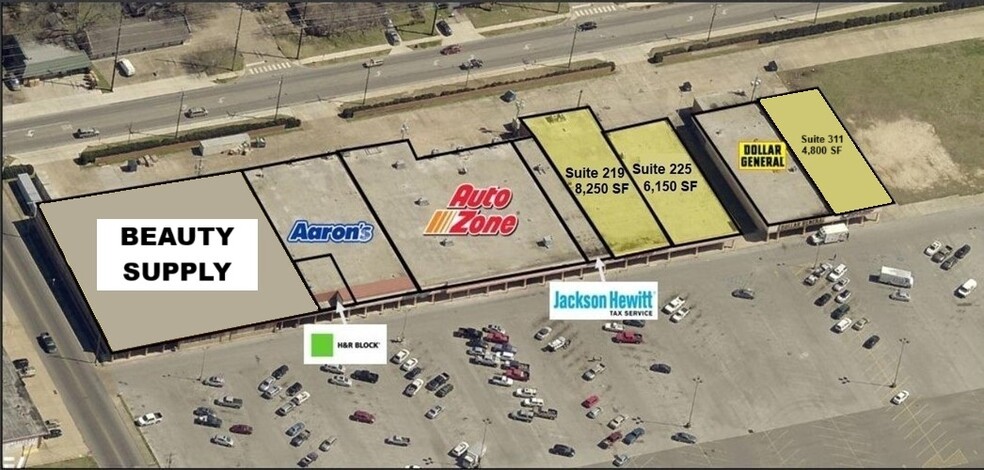 111-443 MacArthur Dr, Alexandria, LA for lease - Site Plan - Image 3 of 15