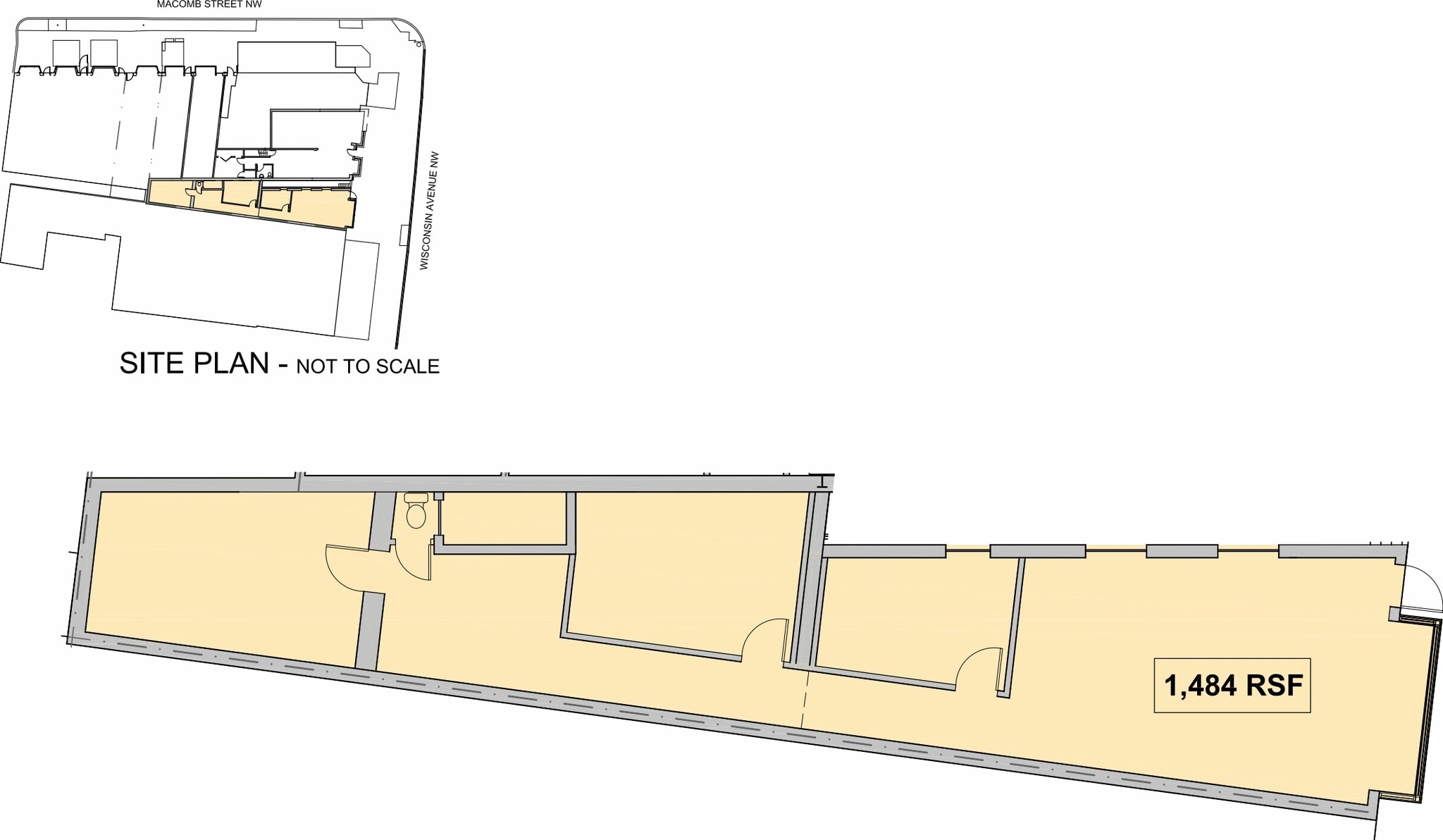 3232-3238 Wisconsin Ave NW, Washington, DC for lease Site Plan- Image 1 of 1